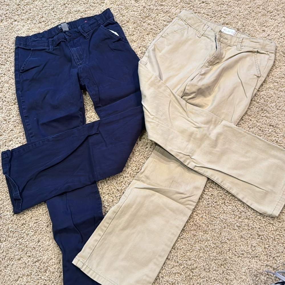 2 Children’s Place khakis